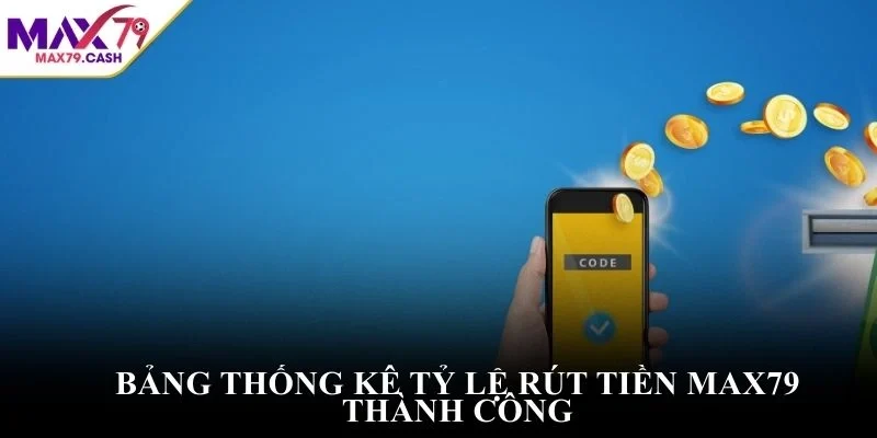 Bảng thống kê tỷ lệ rút tiền MAX79 thành công