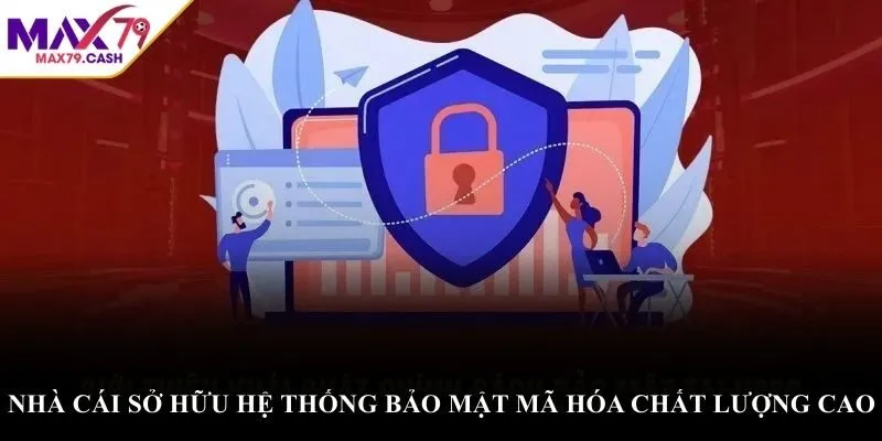 Nhà cái sở hữu hệ thống bảo mật mã hóa chất lượng cao